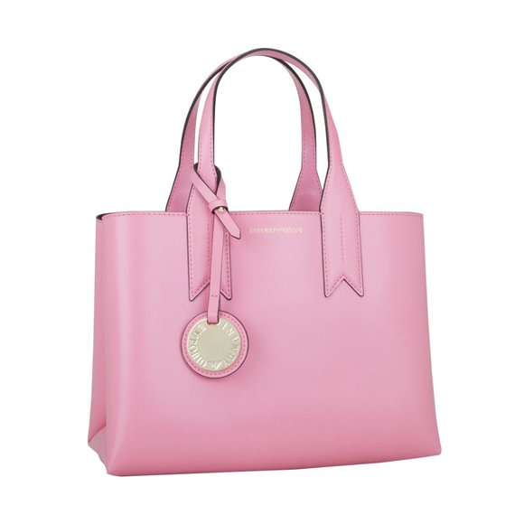 NEW EMPORIO ARMANI CAMELLIA/GRAPE MARC Tote - Picture 4 of 4